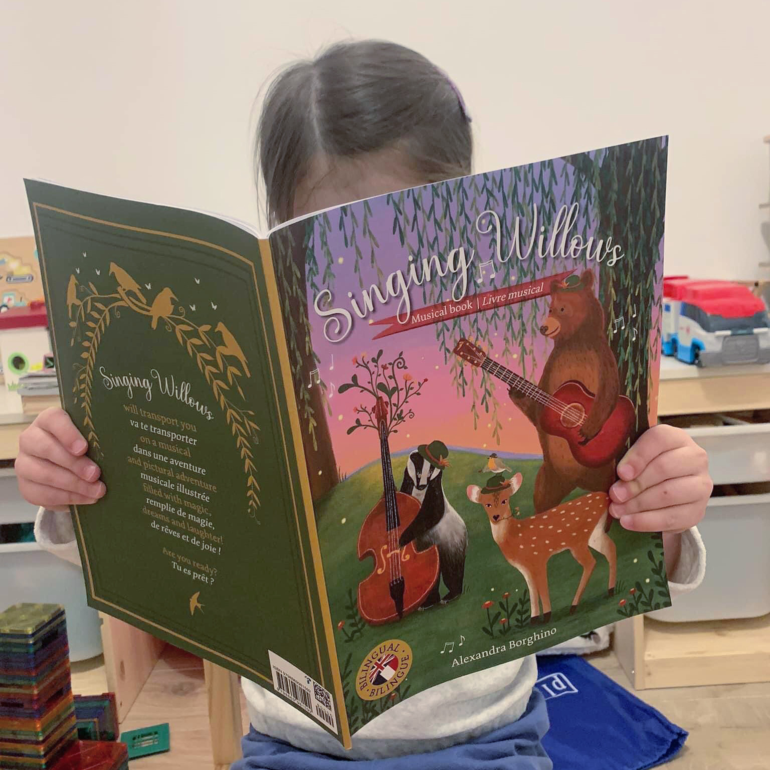 Sing Willows Livre musical bilingue